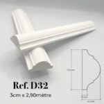 D32 / 3cmx2,90mètre